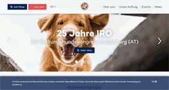Desktop Screenshot of iro-dogs.org